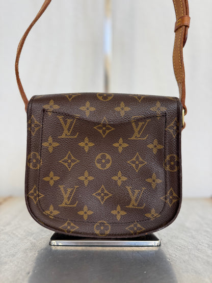 Pre-owned Authentic Louis Vuitton Saint Cloud PM Monogram Crossbody Bag