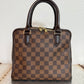 Pre-owned Authentic Louis Vuitton Brera Damier Ebene Handbag