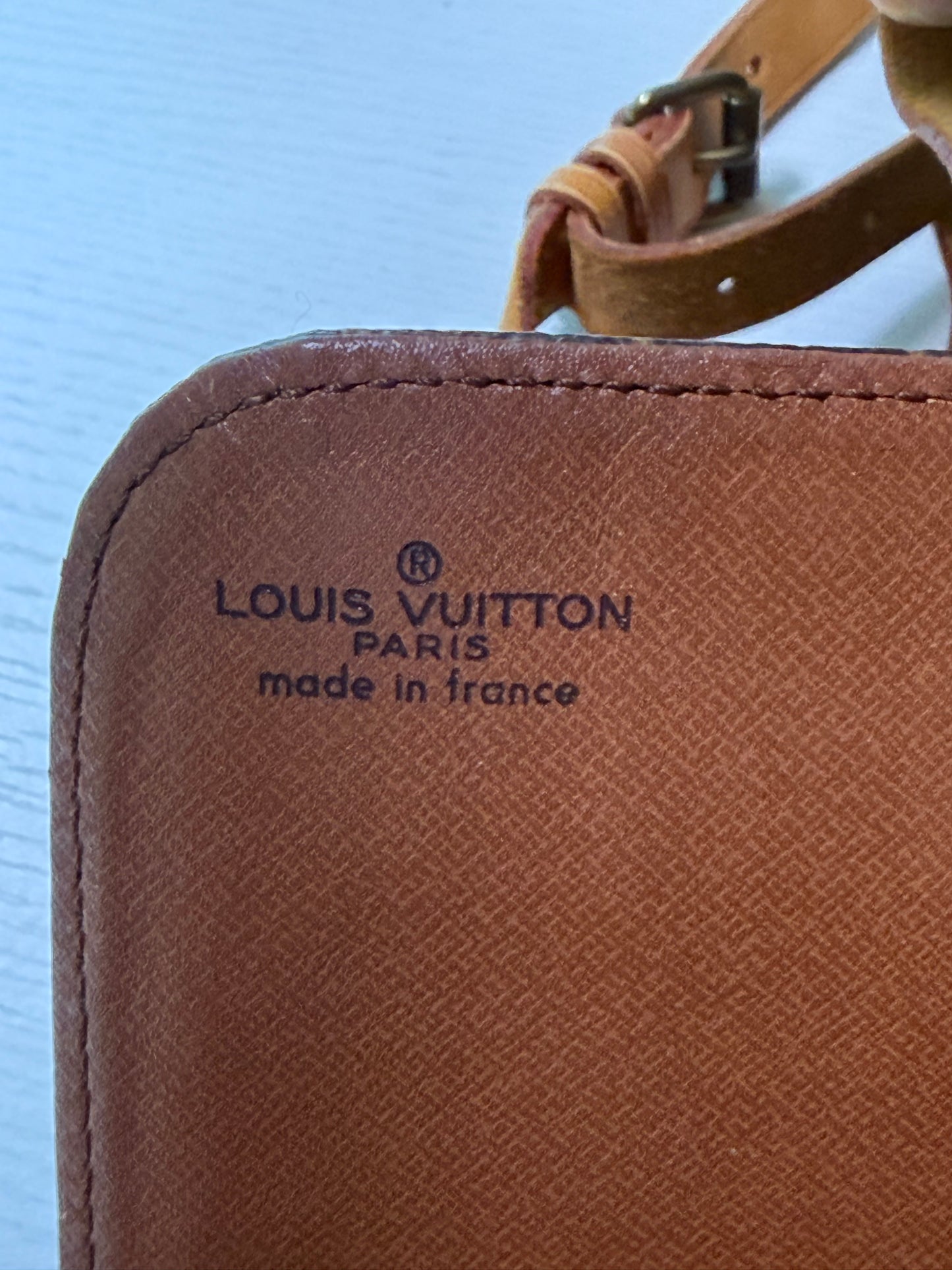 Pre-owned Louis Vuitton Cartouchiere PM Monogram Shoulder / Crossbody Bag