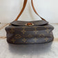 Pre-owned Authentic Louis Vuitton Saint Cloud MM Monogram Shoulder / Crossbody Bag