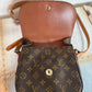 Pre-owned Authentic Louis Vuitton Saint Cloud MM Monogram Shoulder / Crossbody Bag