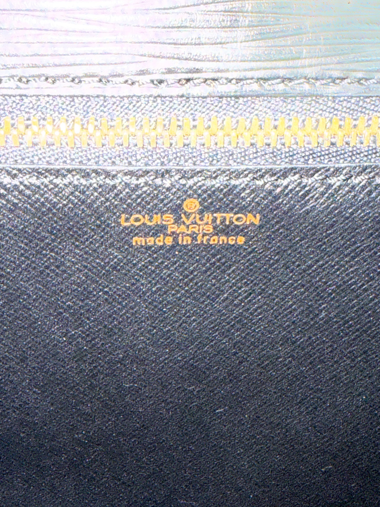 Pre-owned Authentic Louis Vuitton Monceau 28 Epi Black Shoulder / Crossbody Bag