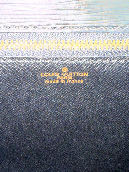 Pre-owned Authentic Louis Vuitton Monceau 28 Epi Black Shoulder / Crossbody Bag