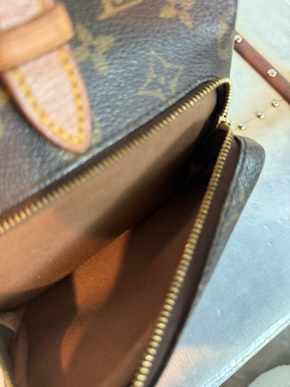 Pre-owned Authentic Louis Vuitton Montsouris MM Monogram Backpack