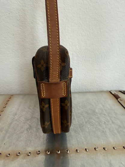 Pre-owned Authentic Louis Vuitton Jeune Fille MM Monogram Crossbody Bag