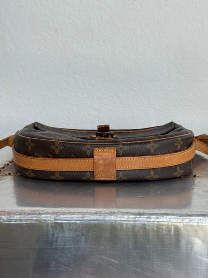 Pre-owned Authentic Louis Vuitton Jeune Fille MM Monogram Crossbody Bag