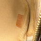 Pre-owned Authentic Louis Vuitton MINI Pochette Accessoires Damier Azur Handbag