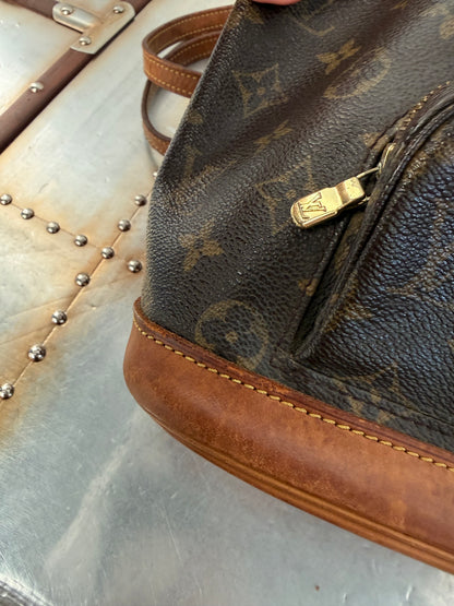 Pre-owned Authentic Louis Vuitton Montsouris Mini Monogram Backpack