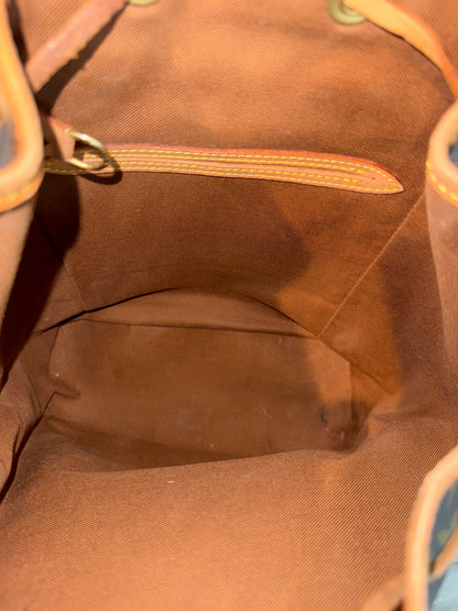 Pre-owned Authentic Louis Vuitton Montsouris MM Monogram Backpack