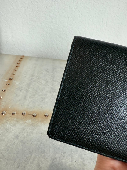 Pre-owned Authentic Louis Vuitton Bifold Checkbook/ Long Wallet