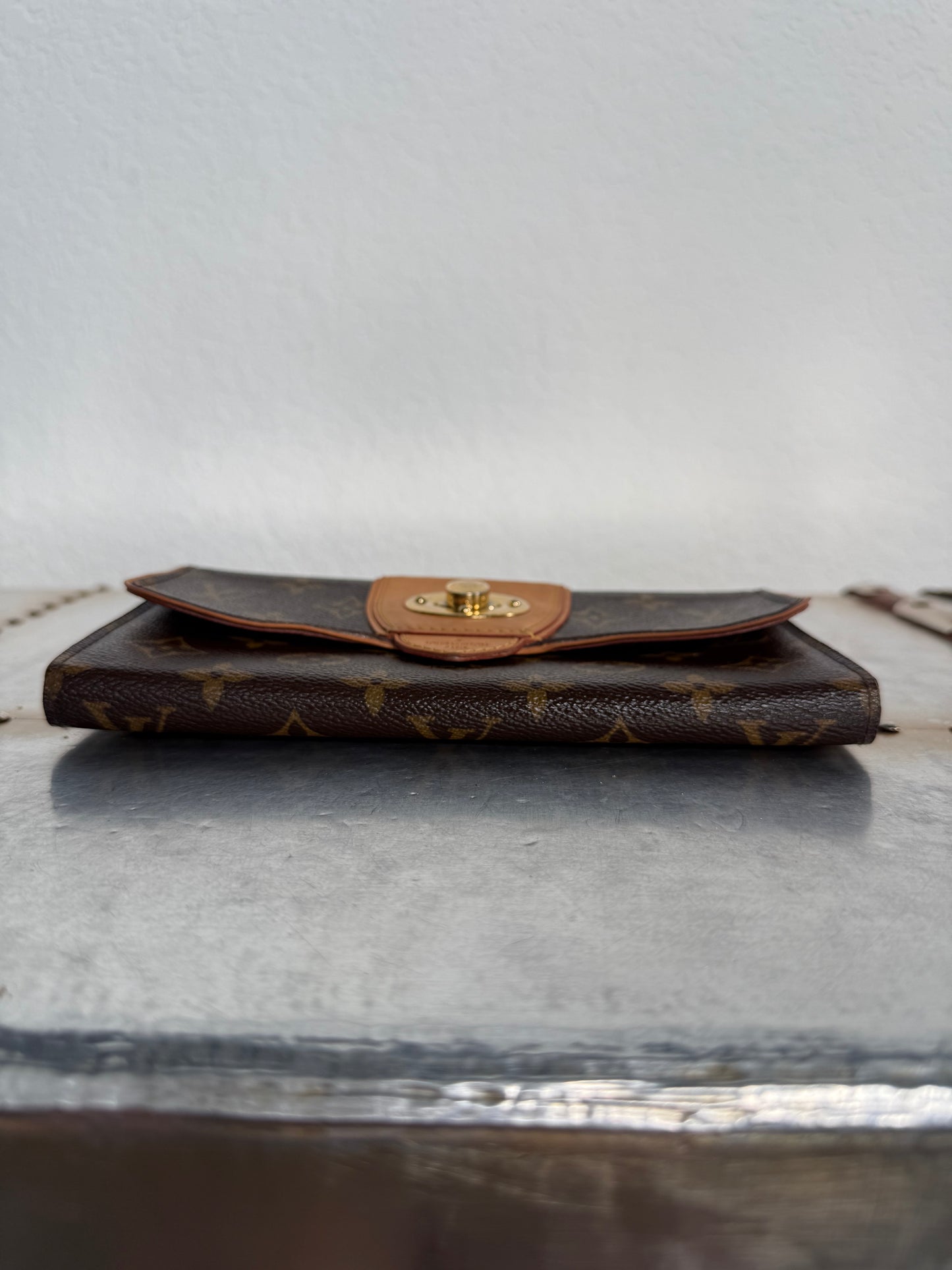 Pre-owned Authentic Louis Vuitton Boetie Monogram Long Wallet