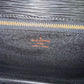Pre-owned Authentic Louis Vuitton Sellier Dragonne Epi Black Clutch Bag
