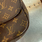Pre-owned Authentic Louis Vuitton Saint Cloud MM Monogram Shoulder / Crossbody Bag