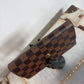 Pre-owned Authentic Louis Vuitton Portefeuille Sarah Damier Ebene Long Wallet