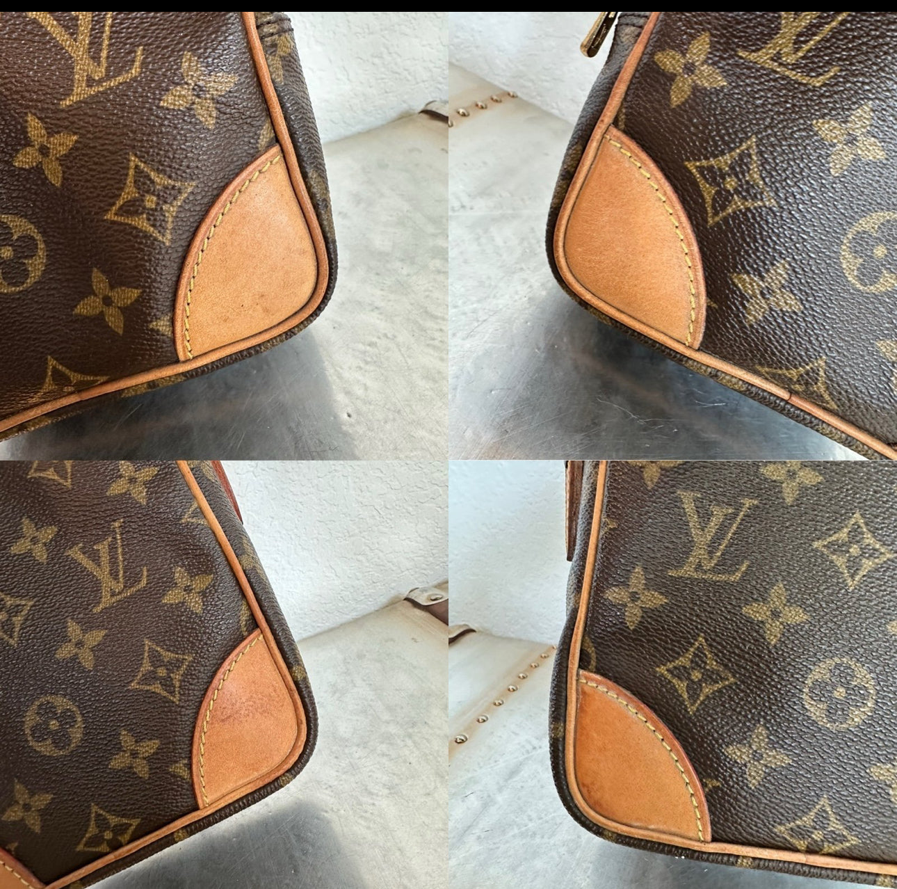 Pre-owned Authentic Louis Vuitton Amazon Monogram Crossbody Bag