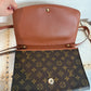 Pre-owned Authentic Louis Vuitton Bordeaux 27 2-Way Clutch / Shoulder Bag