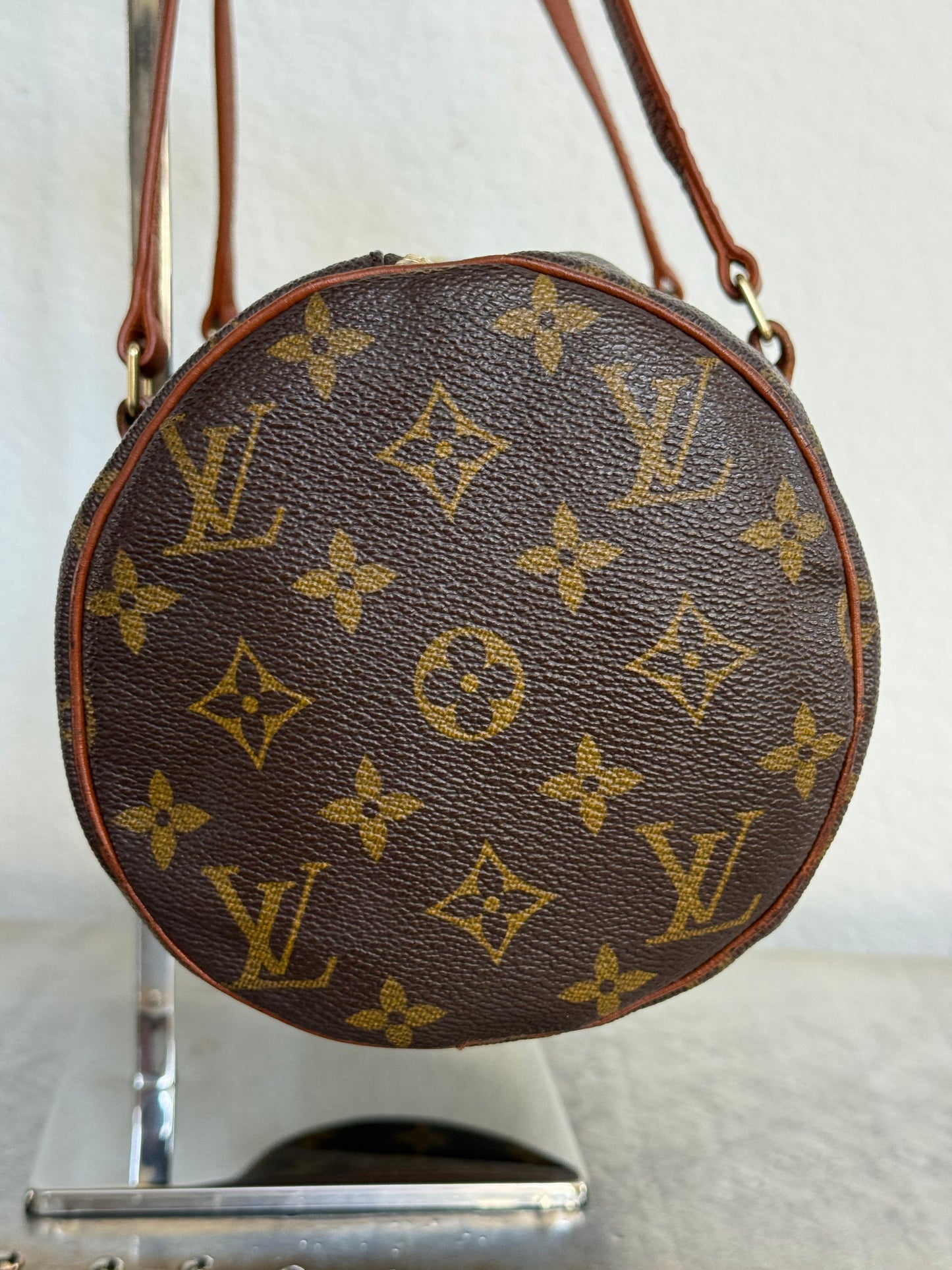 Pre-owned Vintage Authentic Louis Vuitton Papillon 30 Monogram Handbag