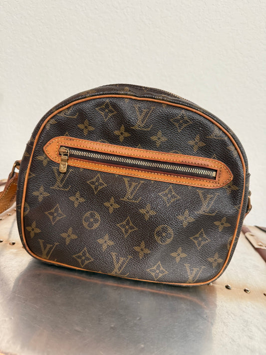 Pre-owned Authentic Louis Vuitton Senlis Monogram Crossbody /Shoulder Bag