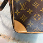 Pre-owned Authentic Louis Vuitton Amazon Monogram Crossbody Bag