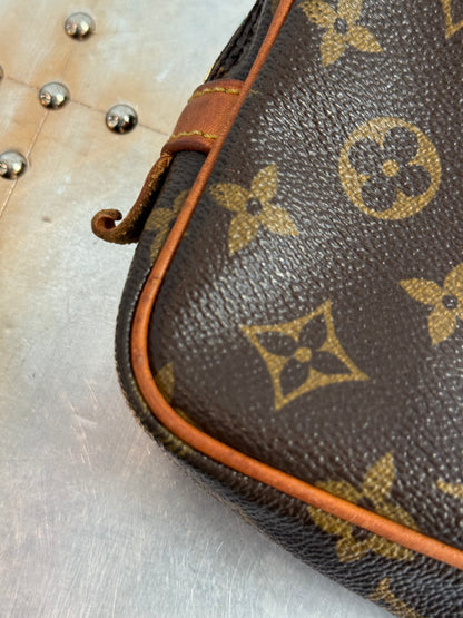 Pre-owned Authentic Louis Vuitton Marly Bandouliere Monogram Crossbody Bag