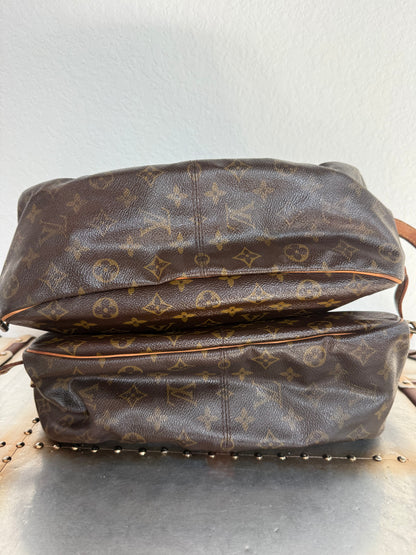 Pre-owned Authentic Louis Vuitton Monogram Saumur 35 Crossbody Bag