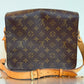 Pre-owned Louis Vuitton Cartouchiere GM Monogram Shoulder / Crossbody Bag