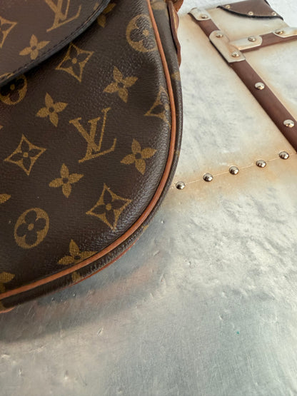 Pre-owned Authentic Louis Vuitton Jeune Fille MM Monogram Crossbody Bag