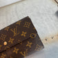 Pre-owned Authentic Louis Vuitton Portefeuille  International Monogram Wallet