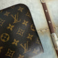 Pre-owned Authentic Louis Vuitton Monogram Orsay Clutch Handbag