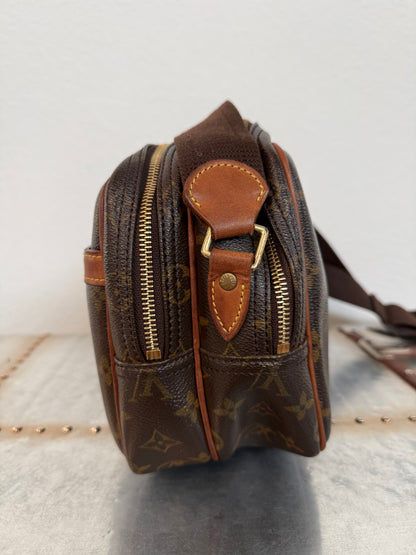 Pre-owned Authentic Louis Vuitton Reporter PM Monogram Shoulder / Crossbody Bag