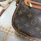 Pre-owned Authentic Louis Vuitton Senlis Monogram Crossbody /Shoulder Bag