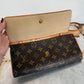 Pre-owned Authentic Louis Vuitton Pochette Twin GM Monogram Shoulder Bag