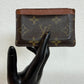 Pre-owned Authentic Louis Vuitton Monogram Card holder / Card Case / Wallet