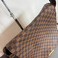 Pre-owned Authentic Bastille Damier Ebene Crossbody Bag