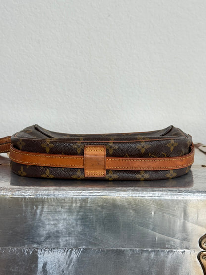 Pre-owned Authentic Louis Vuitton Jeune Fille MM Monogram Crossbody Bag