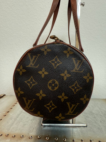 Pre-owned Vintage Authentic Louis Vuitton Papillon 30 Monogram Handbag