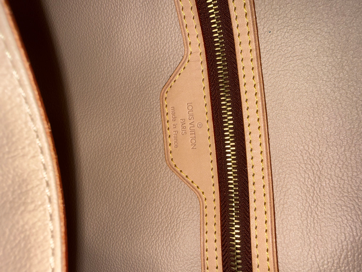 Pre-owned Authentic Louis Vuitton Bucket GM Monogram Shoulder Tote Bag