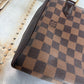 Pre-owned Authentic Louis Vuitton Brera Damier Ebene Handbag