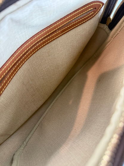 Pre-owned Authentic Louis Vuitton Reporter PM Monogram Shoulder / Crossbody Bag