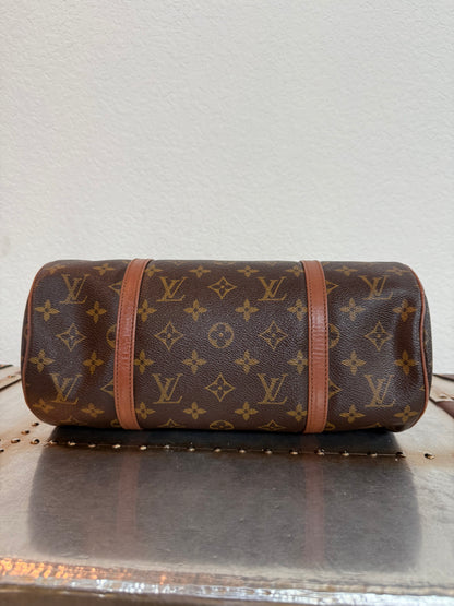 Pre-owned Vintage Authentic Louis Vuitton Papillon 30 Monogram Handbag