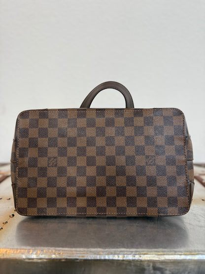 Pre-owned Louis Vuitton Hampstead MM Damier Ebene Tote / Shoulder Bag