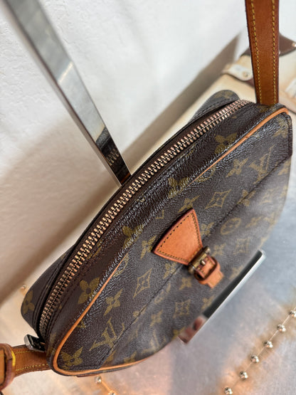 Pre-owned Authentic Louis Vuitton Jeune Fille PM Monogram Crossbody Bag