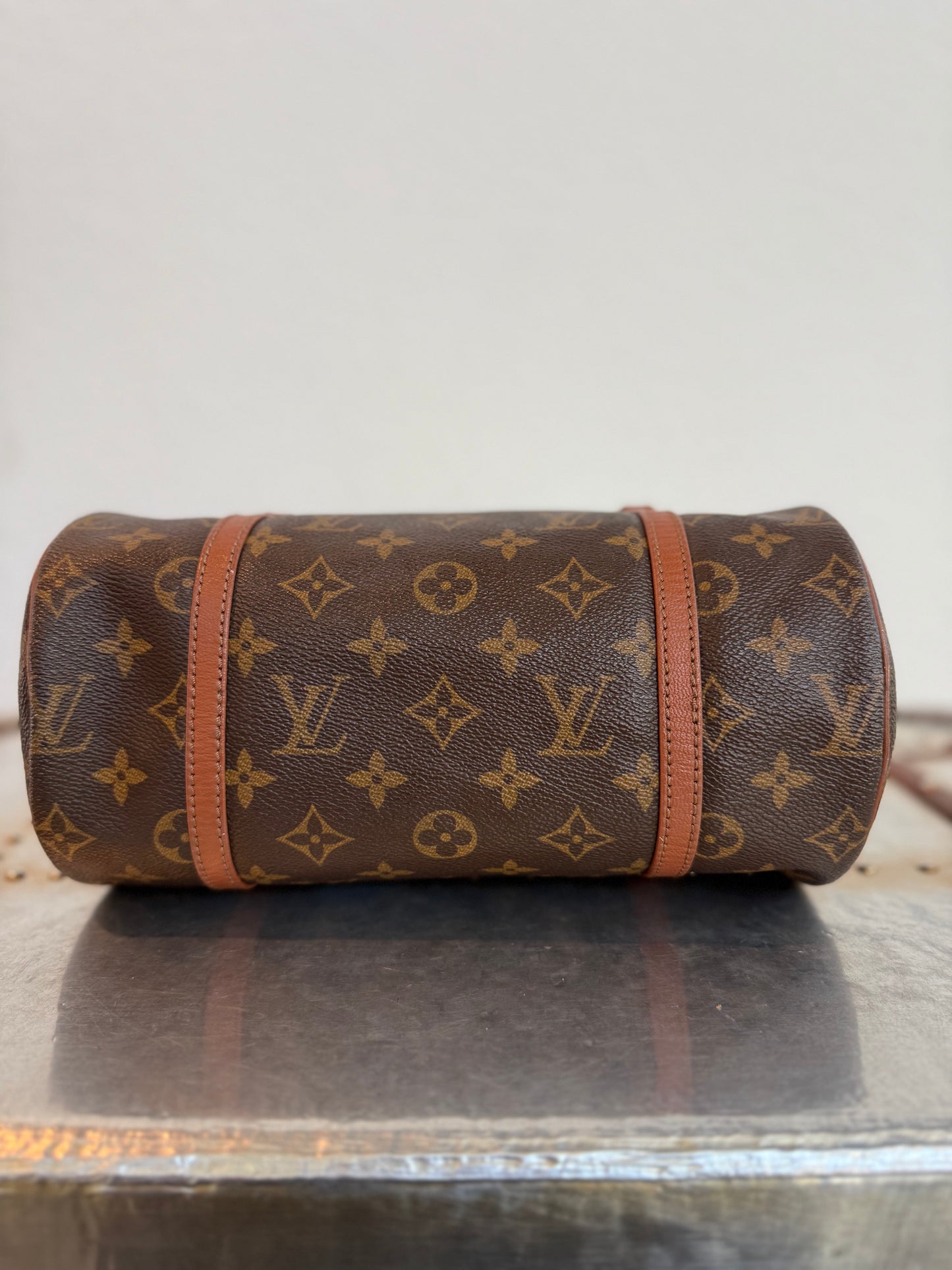 Pre-owned Vintage Authentic Louis Vuitton Papillon 26 Monogram Handbag
