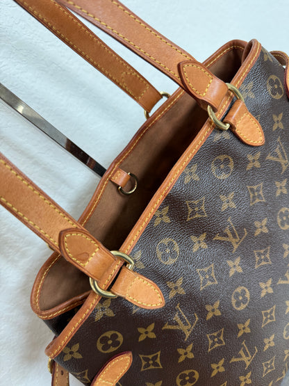 Pre-owned Authentic Louis Vuitton Batignolles Horizontal Shoulder Tote Bag