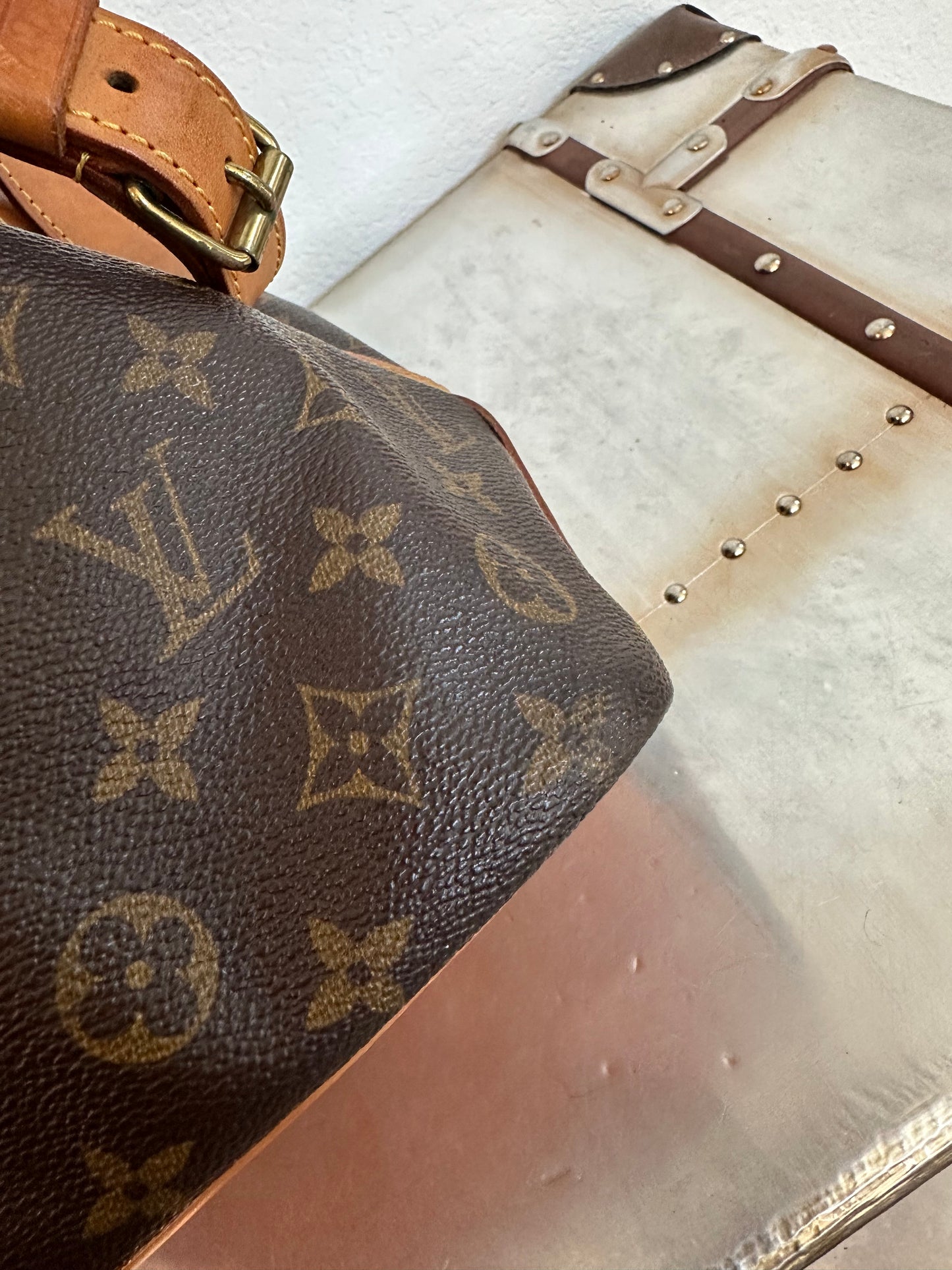 Pre-owned Authentic Louis Vuitton Petite Noe Monogram Shoulder Bag