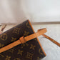 Pre-owned Authentic Louis Vuitton Monogram Florentine Waist Bag