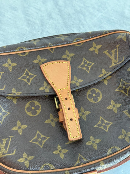 Pre-owned Authentic Louis Vuitton Jeune Fille PM Monogram Crossbody Bag