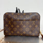 Pre-owned Authentic Louis Vuitton Monogram Orsay Clutch Handbag