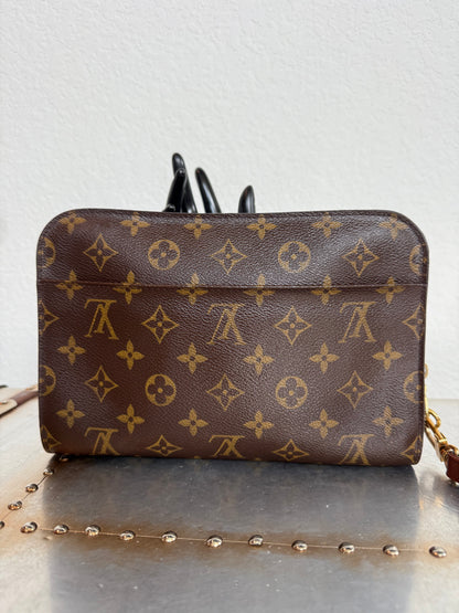 Pre-owned Authentic Louis Vuitton Monogram Orsay Clutch Handbag