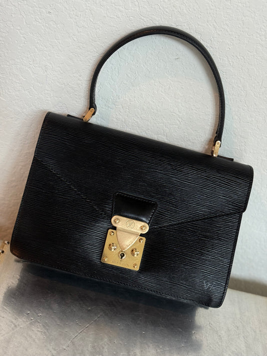 Pre-owned Authentic Louis Vuitton Concorde Epi Handbag